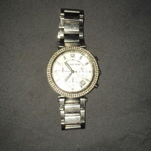 Michael Kors silver watch